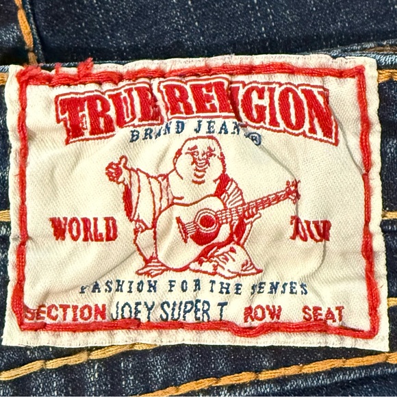 True Religion | Women’s JOEY Super T Boot Cut Jeans | Thick Stitching - Picture 3 of 9
